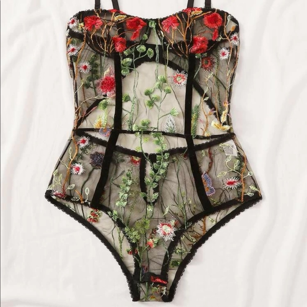Love Floral Teddy